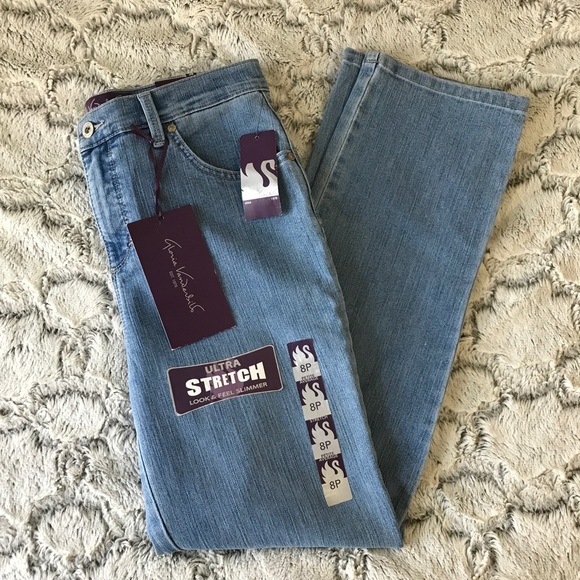 Gloria Vanderbilt Jean Blue 8P NWT M23 - Picture 4 of 6